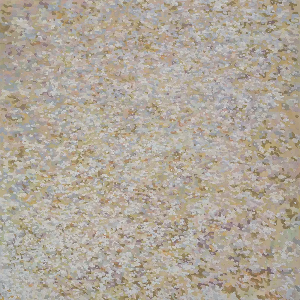 Affinity for Inconsistency — oil and cold wax on Baltic birch panel